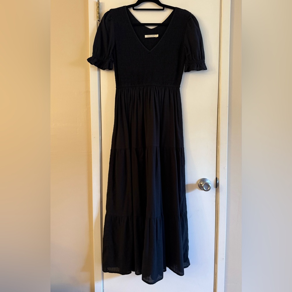 Christy Dawn Brooklyn Dress in Noir Weave - Picture 3 of 8